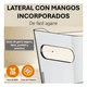 thumbnail image 3 of Contenedor acrílico organizador de cocina talla L 4u, 3 of 3