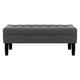 thumbnail image 1 of Banqueta Wood 2c Felpa 00 Gris, 1 of 4