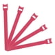 thumbnail image 1 of 20x Pack Amarra Cable Organizador Reutilizable Velcro Cintas rojo, 1 of 9