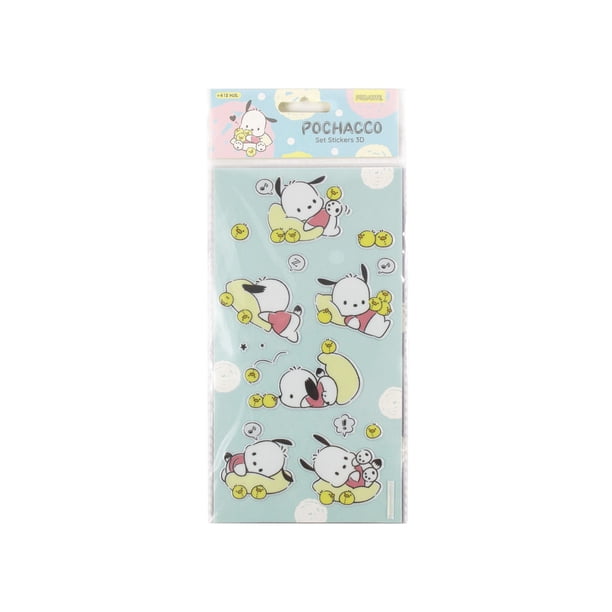 Pochacco set stickers 3d 2 hojas proarte | Lider