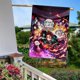 thumbnail image 5 of Demon Slayer-bandera de jardín temática. Regalo perfecto para fans, amigos y familiares, ideal para actividades al aire libre y decoración de fiestas.28CM*45CM, 5 of 5