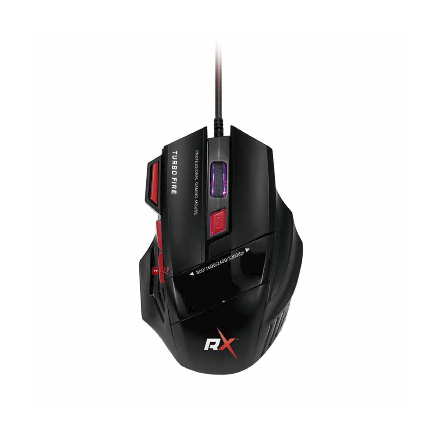 Reptilex - Mouse Gamer Pc Usb 3200dpi Retroiluminado - Ps