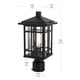 thumbnail image 2 of Lámpara de Poste Exterior Elegant Lighting Harley 15 Negra, 2 of 6