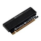 thumbnail image 1 of Adaptador SilverStone Technology Slim M.2 M Key PCIe NVMe a PCIe X4 con disipador térmico, 1 of 8