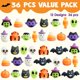 thumbnail image 3 of Juguete de Halloween Mochi Squishy JOYIN, 36 unidades con 12 personajes, 3 of 9