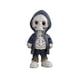 thumbnail image 4 of Figura De Esqueleto De Halloween De Dibujos Animados, Estatua De Resina Para Barras, Azul Oscuro, 4 of 5