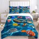thumbnail image 1 of x182 Bed SheetsFinding Nemo Pattern Quilt Cover With Pillowcases Microfiber Digital Printed Bedding Set Twin Full 3-Piece Bedding Set (1 Duvet Cover + 2 Pillow Shams) nj182, 1 of 5