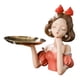 thumbnail image 2 of Bandeja De Almacenamiento Para Llaves, Figurita De Princesa, Joyería, Pendientes, Bandeja Para Mueble De TV, Color Naranja, 2 of 4