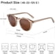 thumbnail image 3 of Gafas de sol ZENOTTIC Vintage Round 48 mm Polarizadas UV400, 3 of 3