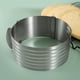 thumbnail image 5 of 1pc Toast Bread Slicer, American Layered Retractable Round Slicing Baking Tool Mousse Ring Stainless Steel Cake Slicer, Kitchen Gadgets, 5 of 5