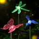 thumbnail image 1 of Luces solares para caminos - Paquete de 3 luces solares para exteriores, con estacas que cambian de color, 1 of 3