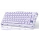 thumbnail image 1 of Teclado mecánico inalámbrico RGB GravaStar Mercury K1 morado, 1 of 8