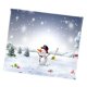 thumbnail image 5 of Manta Franela Impresión Digital Cama Sofá Throw Snowman_1 130x150cm, 5 of 5