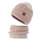 thumbnail image 1 of Conjunto de gorro y bufanda de invierno para mujer, hombre y mujer, gorro de punto suave y cálido, gorro unisex con forro polar, gorro para nieve y esquí., 1 of 5