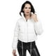 thumbnail image 1 of Chaqueta Puffa EcoCuero CHG64 Blanco, 1 of 3