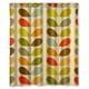 thumbnail image 1 of Cortina de ducha Orla Kiely, juego de cortinas de baño con ganchos, tamaño 60 x 72 pulgadas, 1 of 3