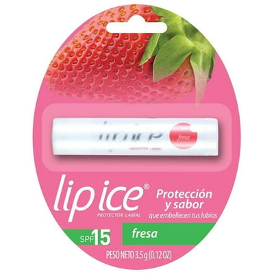 Protector Labial Fresa Display 3.5 G Lip Ice