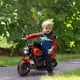 thumbnail image 2 of Motocicleta Eléctrica para Niños Aosom 6V con Ruedas de Entrenamiento Roja, 2 of 9