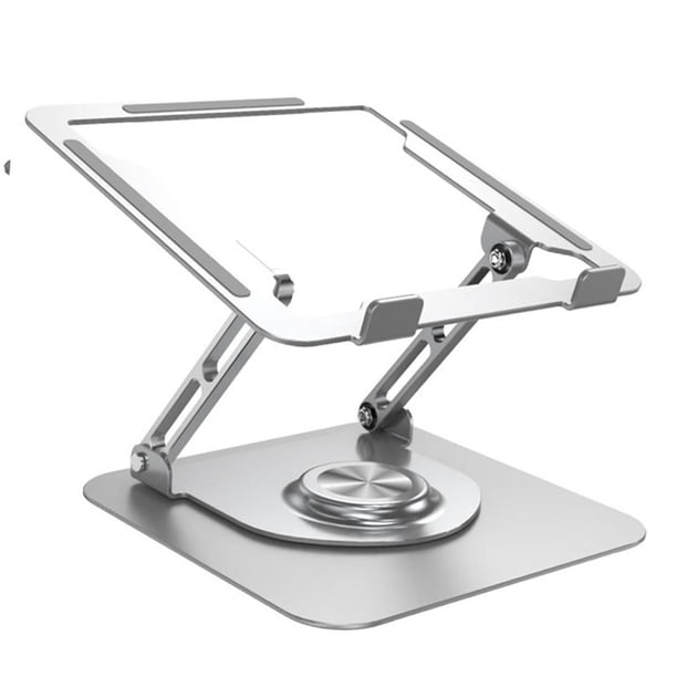 Soporte Para Computadora Portátil Diseño Hueco Disipación De Calor Portátil Ergonómico Para Portátiles Plata