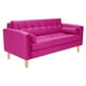 thumbnail image 2 of Sofa Retro 3c Felpa 05 Fucsia, 2 of 6