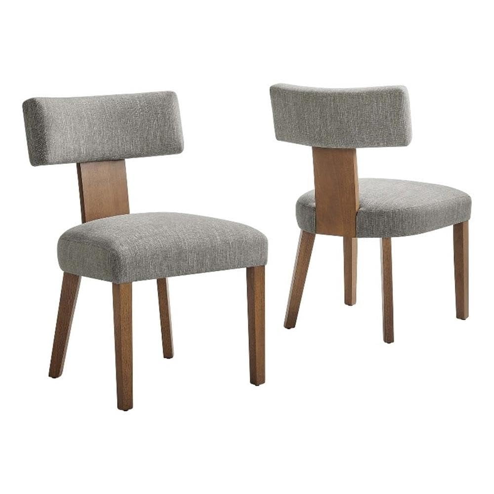 Juego De 2 Sillas De Comedor Modway Nalani Sin Brazos, Tejido Jaspeado