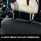 thumbnail image 4 of Dj Raphi Funda Protectora Universal Para Reposacabezas De Coche Funda Elástica Para Reposacabezas De Asiento De Auto Funda De Tela Antipolvo Accesorios De Interior 2 Piezas, 4 of 6