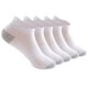thumbnail image 1 of 5 pares de calcetines de verano para hombre, de malla, para barco, de algodón, con talón anticaída y realce de orejas, transpirables., 1 of 6