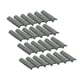 thumbnail image 4 of Mini Ladrillos Tejas Para Techo Decoración De Casa De Muñecas Decoración DIY Para Paisaje Construcción Accs 50 Tejas Cilíndricas, 4 of 5