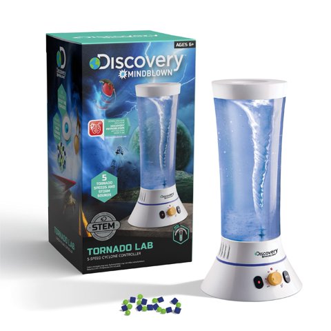 Set De Experimentos Stem Discovery Kids Mindblown Tornado Lab 6+