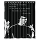 thumbnail image 1 of Cortina de ducha de Bruce Lee Water, juego de cortinas de baño con ganchos, tamaño 60 x 72 pulgadas, 1 of 3