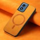 thumbnail image 4 of Magnetic Slim Case for Motorola Moto G Play 2024 4G with Camera Guard & Anti-Scratch Back Yellow, 4 of 6