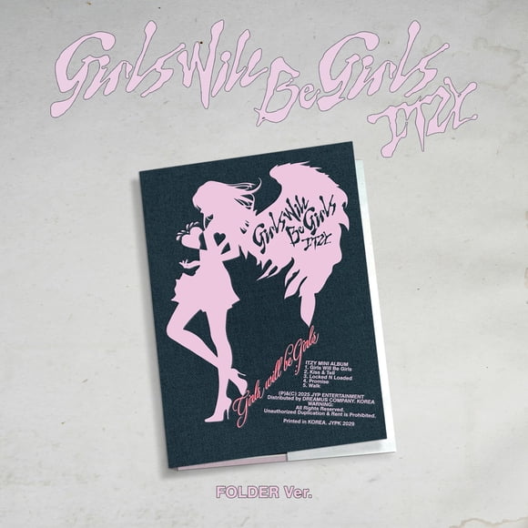Álbum Virgin Music ITZY Girls Will Be Girls Versión FOLDER