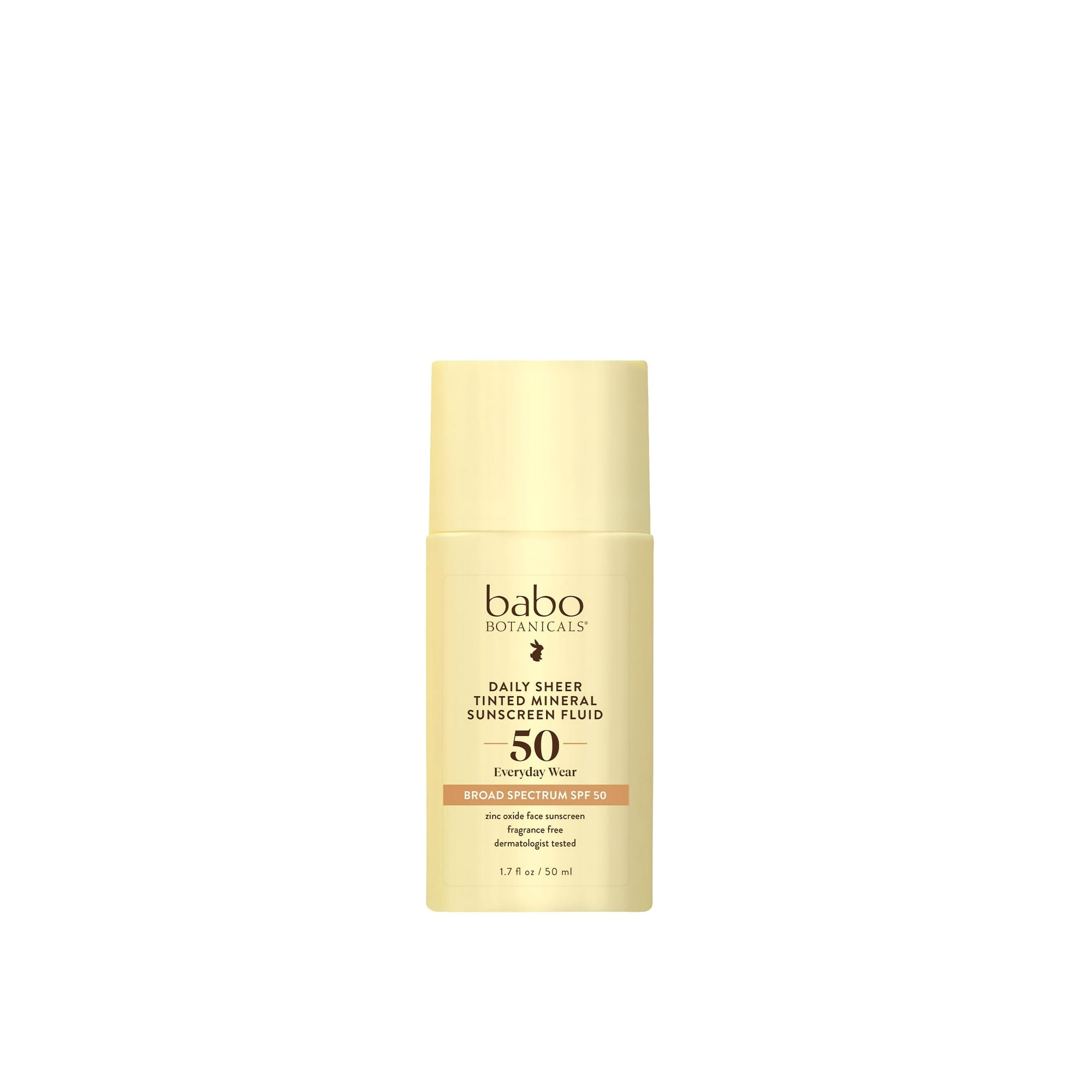 Protector Solar Babo Botanicals Daily Sheer Tinted Mineral Spf50