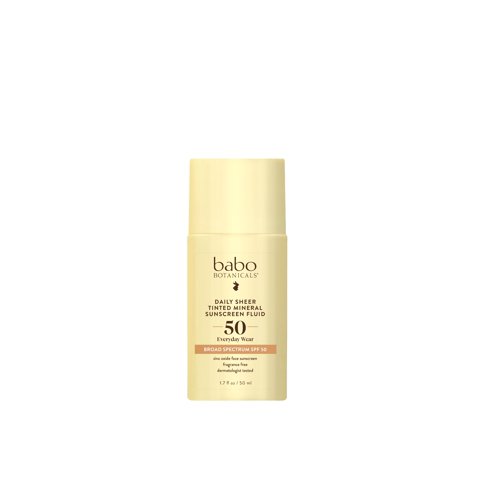 Protector Solar Babo Botanicals Daily Sheer Tinted Mineral Spf50