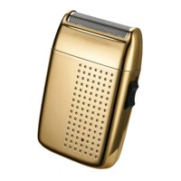 Ioensy - Mini Afeitadora Con Carga Usb, Maquinilla De Afeitar Eléctrica Para El Hogar, Camping, Exterior, Interior, Dorado