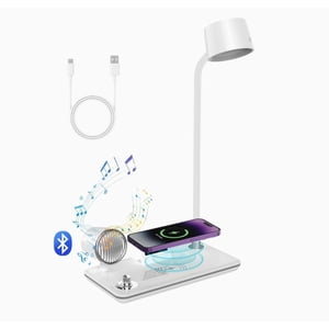 Genérico - Lampara Con Parlante Bluetooth Y Carga De Celular