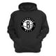 thumbnail image 1 of Polerón Canguro Brooklyn Nets Gris Oscuro Talla L Unisex, 1 of 3