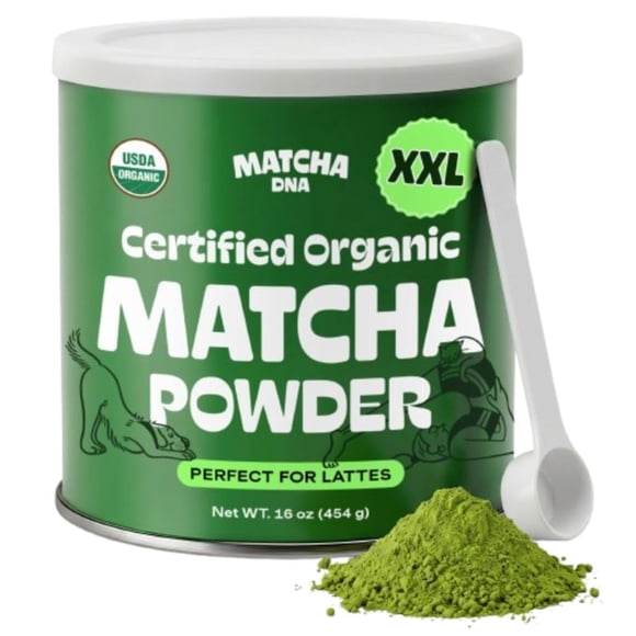 Polvo de Matcha Orgánico MATCHA DNA Lata XXL 454g