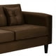 thumbnail image 4 of Sofa New Retro 3c Felpa 00 Chocolate, 4 of 6