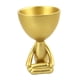 thumbnail image 1 of Jardinera Suculenta Meditación Decorativa Estatuilla Planta Maceta Florero Dorado, 1 of 5