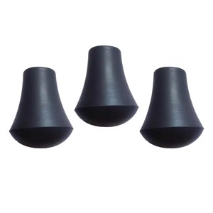 Magideal - 3 Protectores De Patas De Tambor Prácticos, Accesorio De Percusión, Reemplaza Los Pies De Soporte, Punta De Pierna De Tambor Portátil Para Baterista, Tambor Tom