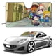 thumbnail image 1 of Todos Crecidos Parasol para Parabrisas Delantero Protector Plegable, Visera Solar para Auto Bloquea Rayos UV Mantiene tu Vehículo Fresco140cm*76cm, 1 of 6