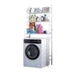 thumbnail image 1 of Estante Organizador 3 Niveles Metal Baño Lavandería Lavadora Color Blanco, 1 of 3