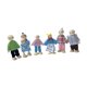 thumbnail image 1 of 7 Piezas Miniatura People Set Figuras De Acción De Madera Para Ni?os Ni?os Ni?os Peque?os, 1 of 5