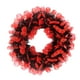 thumbnail image 4 of Corona De Calavera Para Puerta Delantera, Colgante De Halloween Para Decoración De Cóctel, Color Rojo, 4 of 5