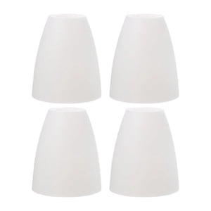 Ioensy - 4 Pantallas De Lámpara Fáciles De Instalar, Decoración Para Cocina, Comedor, Lámpara De Mesa, Orificio Central De 32 Mm.