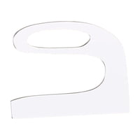 Magideal - Plantilla De Enrutador De Tabla De Cortar, Plantilla De Enrutador De Carpintería, Plantilla De Acrílico Para Tabla De Cortar, Plantilla De Enrutador Estilo B