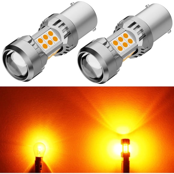 Ampolleta LED PHINLION 1156 7506 3200LM ambar 12V 24V