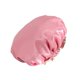 thumbnail image 3 of Gorro De Ducha Reutilizable Capa Impermeable Gorro De Ba?o Para Salón Ni?as Damas Rosa Rosa, 3 of 5