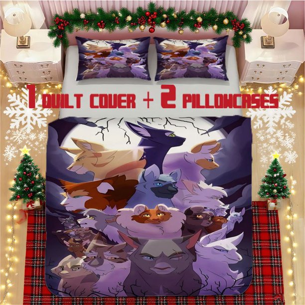 Animal Character Soft Printed Bedding Polyester Fabric Decorative & Warm